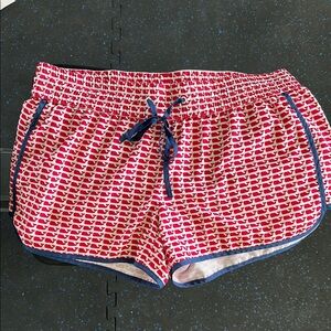 Vineyard Vines Red and Blue Athletic Shorts